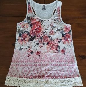 Vanity Floral Tank